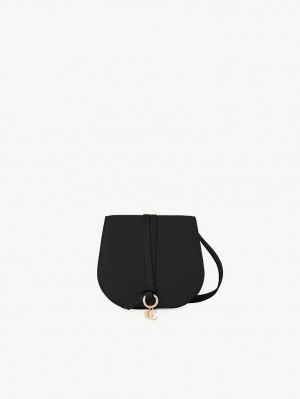 Chloe Alphabet Mini Crossbody Bags Black | CHE-SR13487