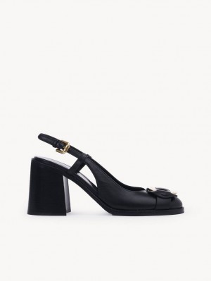 Chloe Chany Sandals Black | CHE-SR14799