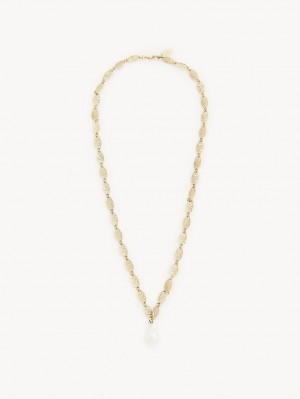 Chloe Darcey Lace Necklaces GOLD COLOR | CHE-SR14443