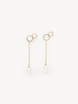 Chloe Darcey Long Earrings GOLD COLOR | CHE-SR14362