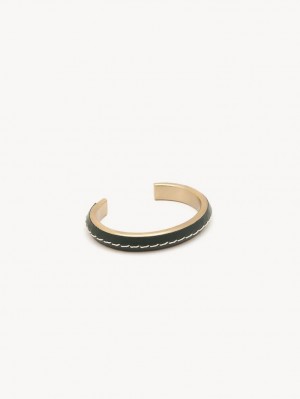 Chloe Edith Cuff Bracelets ABYSS GREEN | CHE-SR14386