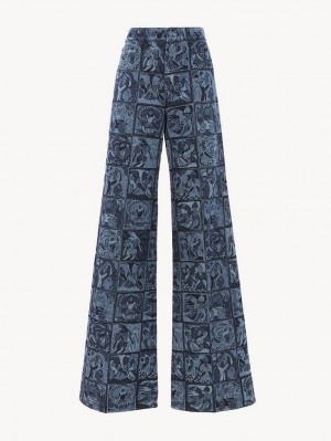 Chloe Flare Jeans MULTICOLOR BLUE 1 | CHE-SR14013