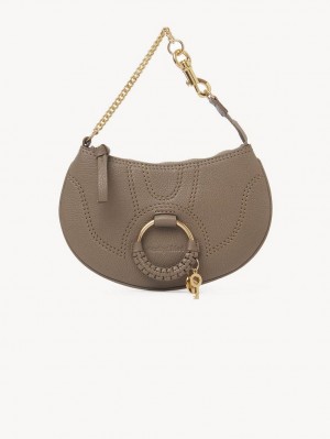 Chloe Hana Clutch Mini Bags Motty Grey | CHE-SR14769