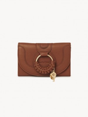 Chloe Hana Compact Wallets CARAMELLO | CHE-SR14905