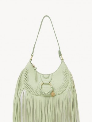 Chloe Hana Half Moon Mini Bags PASTEL GREEN | CHE-SR14739