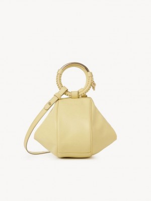 Chloe Hana Wristlet Crossbody Bags PURE YELLOW | CHE-SR14718