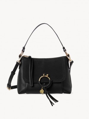 Chloe Joan Small Shoulder Bags Black | CHE-SR14649