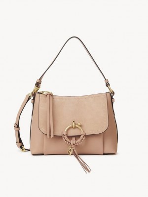 Chloe Joan Small Shoulder Bags COFFEE PINK | CHE-SR14697