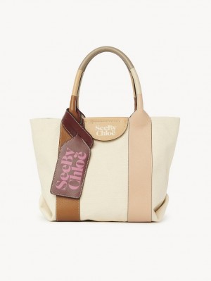 Chloe Laetizia Small Tote Bags CARAMELLO | CHE-SR14710