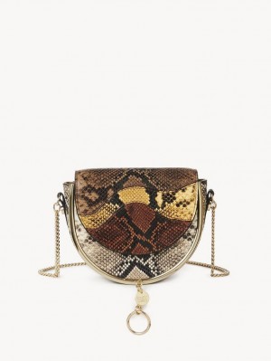 Chloe Mara Evening Crossbody Bags Burning Camel | CHE-SR14715