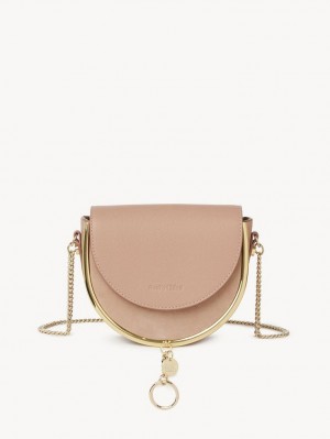 Chloe Mara Evening Crossbody Bags COFFEE PINK | CHE-SR14714