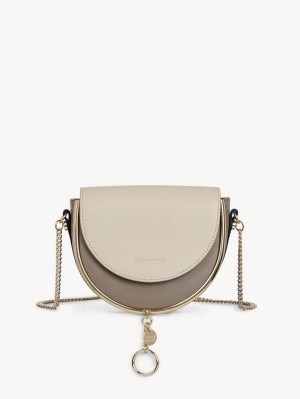 Chloe Mara Evening Crossbody Bags Motty Grey | CHE-SR14716