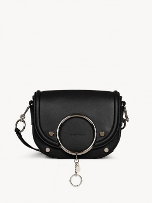 Chloe Mara Shoulder Bags Black | CHE-SR14672