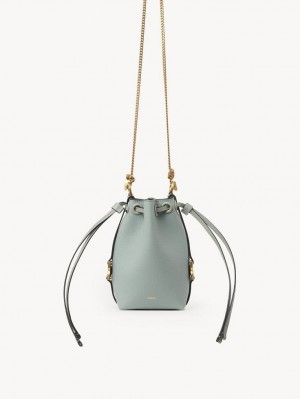 Chloe Marcie Micro Bucket Crossbody Bags BAY GREEN | CHE-SR13589