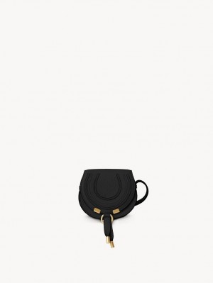 Chloe Marcie Nano Crossbody Bags Black | CHE-SR13492