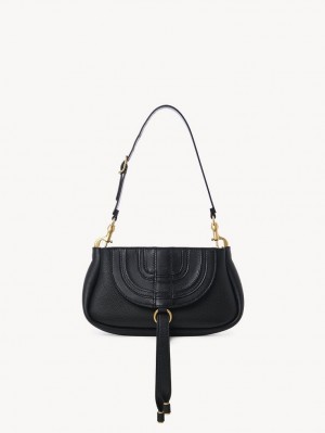 Chloe Marcie Small Clutch Mini Bags Black | CHE-SR13671