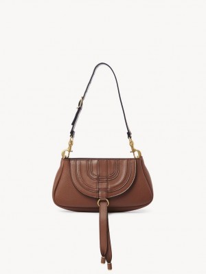 Chloe Marcie Small Clutches Tan | CHE-SR13746