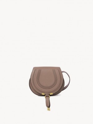 Chloe Marcie Small Crossbody Bags WOODROSE | CHE-SR13592