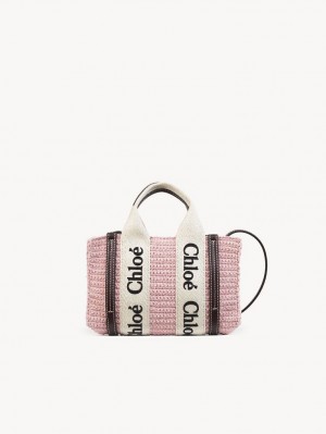 Chloe Mini Woody Crossbody Bags BLOSSOM PINK | CHE-SR13464