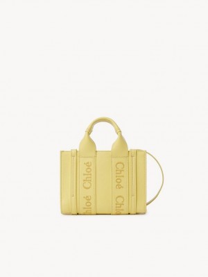 Chloe Mini Woody Crossbody Bags DAFFODIL YELLOW | CHE-SR13520