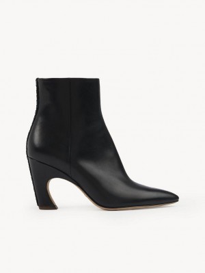 Chloe Oli Ankle Boots Black | CHE-SR14227