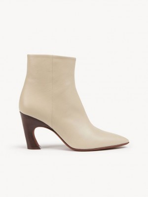 Chloe Oli Ankle Boots PEARLY GREY | CHE-SR14224