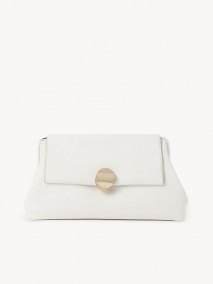 Chloe Penelope Clutches White | CHE-SR13759