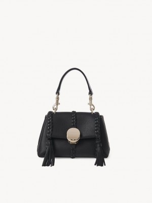 Chloe Penelope Soft Shoulder Mini Bags Black | CHE-SR13706