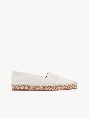 Chloe Piia Flat Espadrille PEARLY GREY | CHE-SR14154