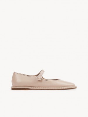 Chloe Rubie Ballet Flat Powder | CHE-SR14258