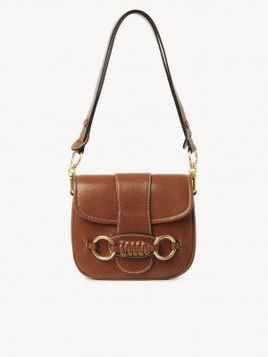 Chloe Saddie Satchel Shoulder Bags CARAMELLO | CHE-SR14667