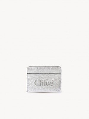 Chloe Sense Card Holders Silver | CHE-SR14311