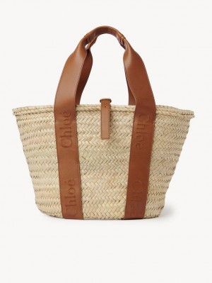 Chloe Sense Medium Baskets Caramel | CHE-SR13648