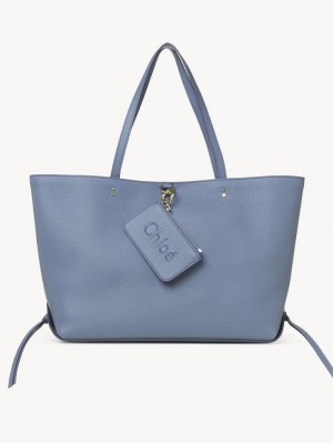 Chloe Sense Medium East-west Shoulder Bags Shady Cobalt | CHE-SR13454