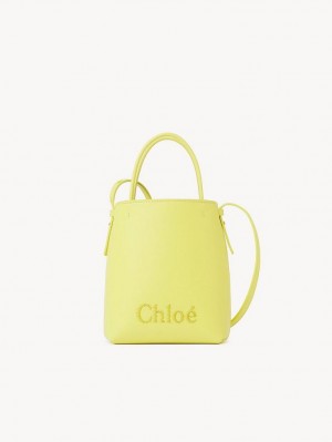 Chloe Sense Micro Shoulder Bags DAFFODIL YELLOW | CHE-SR13408