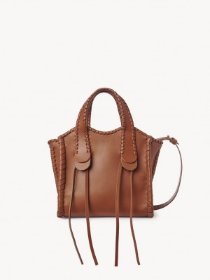 Chloe Small Mony Crossbody Bags Caramel | CHE-SR13467