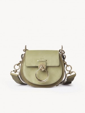 Chloe Small Tess Crossbody Bags LICHEN GREEN | CHE-SR13551