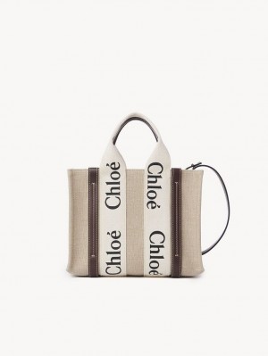 Chloe Small Woody Tote Bags DEEP VIOLINE | CHE-SR13361