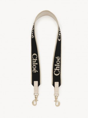 Chloe Strap Straps BLACK - BEIGE 1 | CHE-SR13764