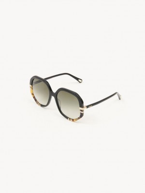 Chloe West Sunglasses BLACK/HAVANA | CHE-SR14560