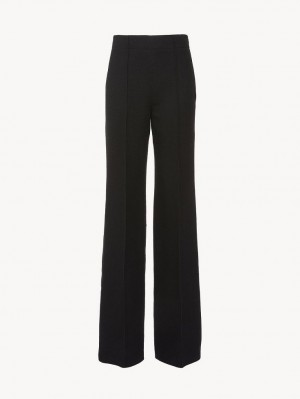 Chloe Wide-leg Suiting Black | CHE-SR14043