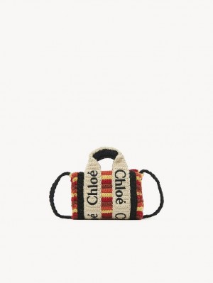 Chloe Woody Nano Crossbody Bags MULTICOLOR BROWN 1 | CHE-SR13523