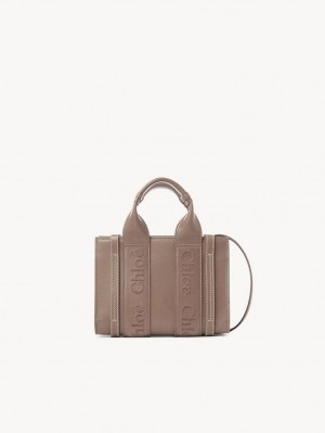 Chloe Woody Tote 1 Mini Bags WOODROSE | CHE-SR13728