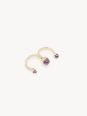 Chloe Zodiac Aquarius Rings MULTICOLOR 11 | CHE-SR14374