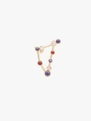 Chloe Zodiac Capricorn Earrings MULTICOLOR 10 | CHE-SR14361