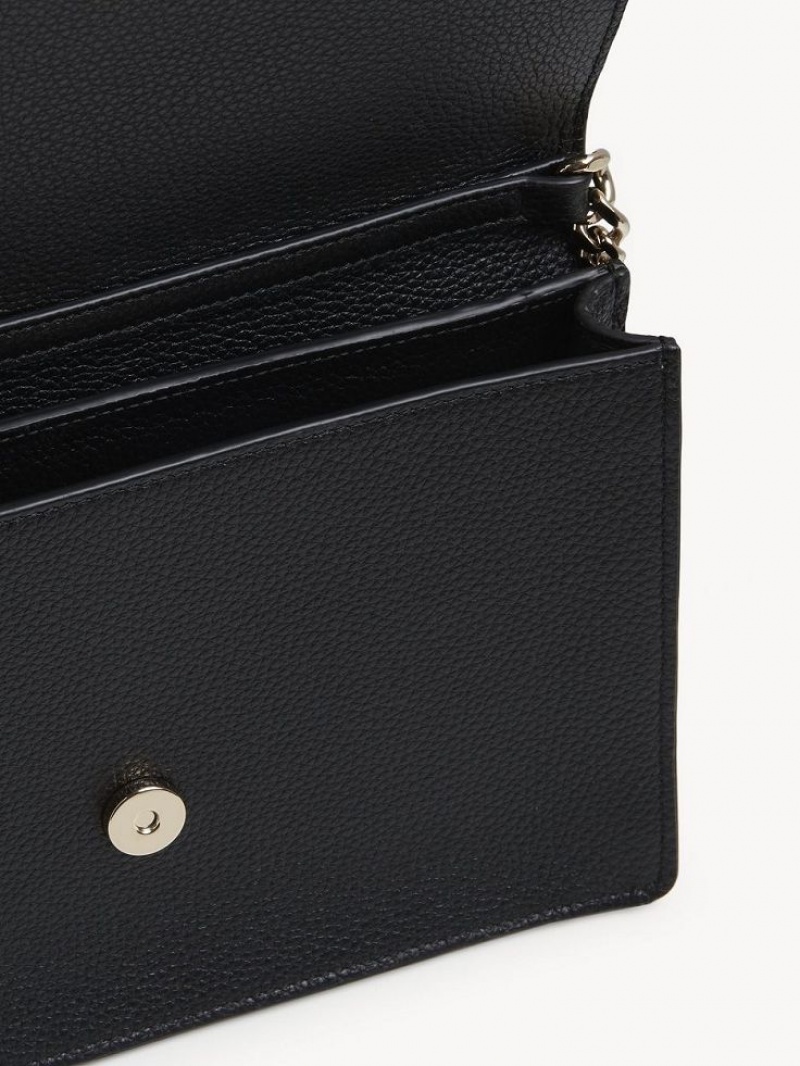 Chloe Alphabet Clutches Black | CHE-SR13750