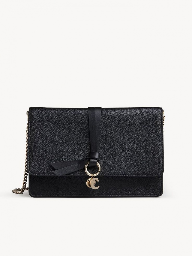 Chloe Alphabet Clutches Black | CHE-SR13750