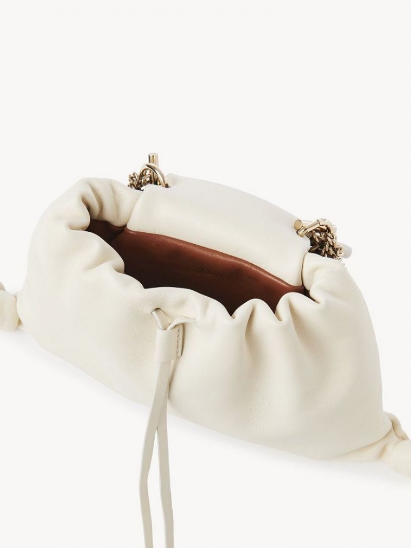 Chloe Arlène Clutches White - Black 1 | CHE-SR13748