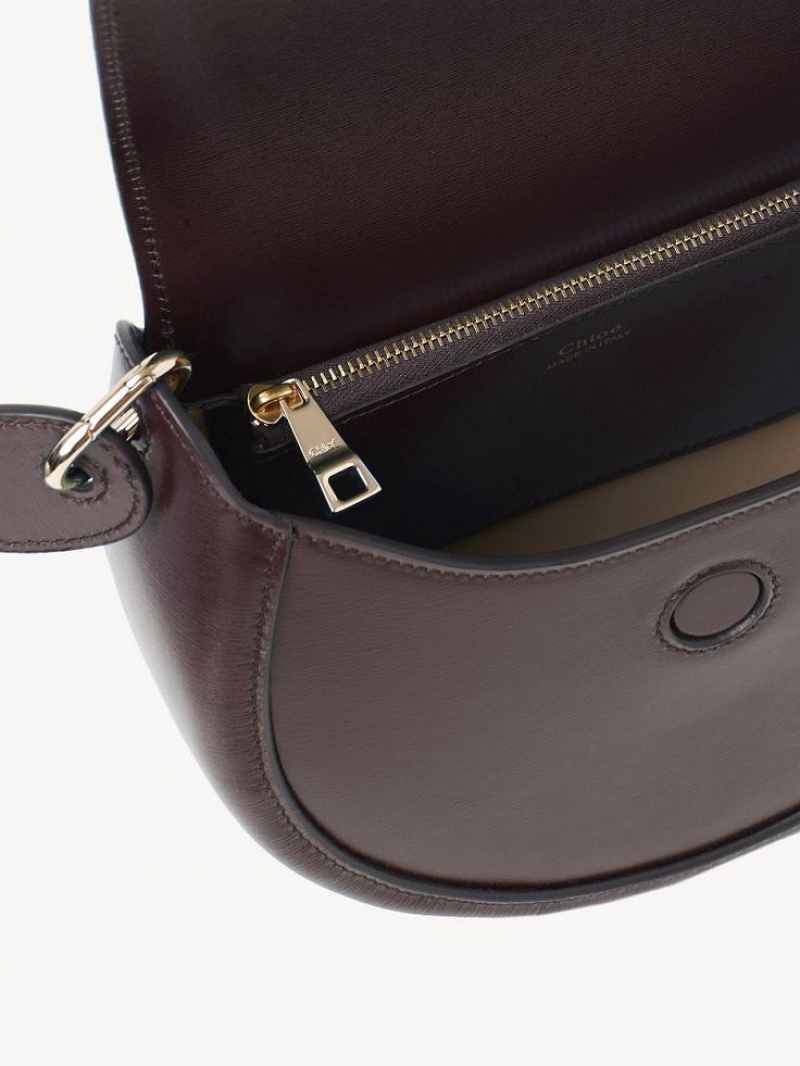 Chloe Arlène Small Crossbody Crossbody Bags DEEP VIOLINE | CHE-SR13462