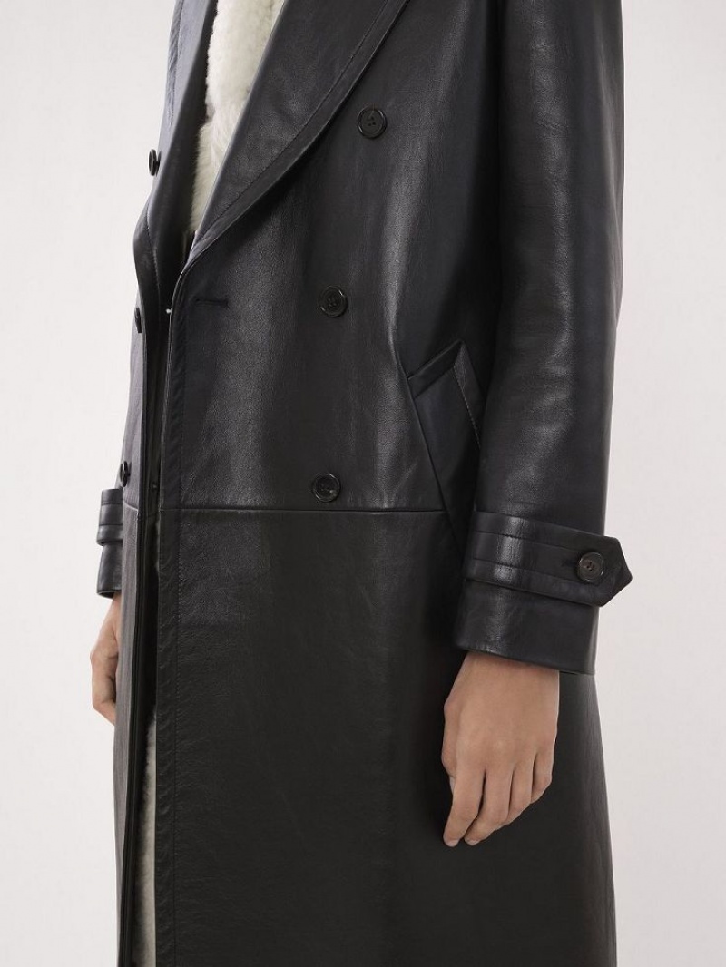 Chloe Below-the-knee Coats Black | CHE-SR13822